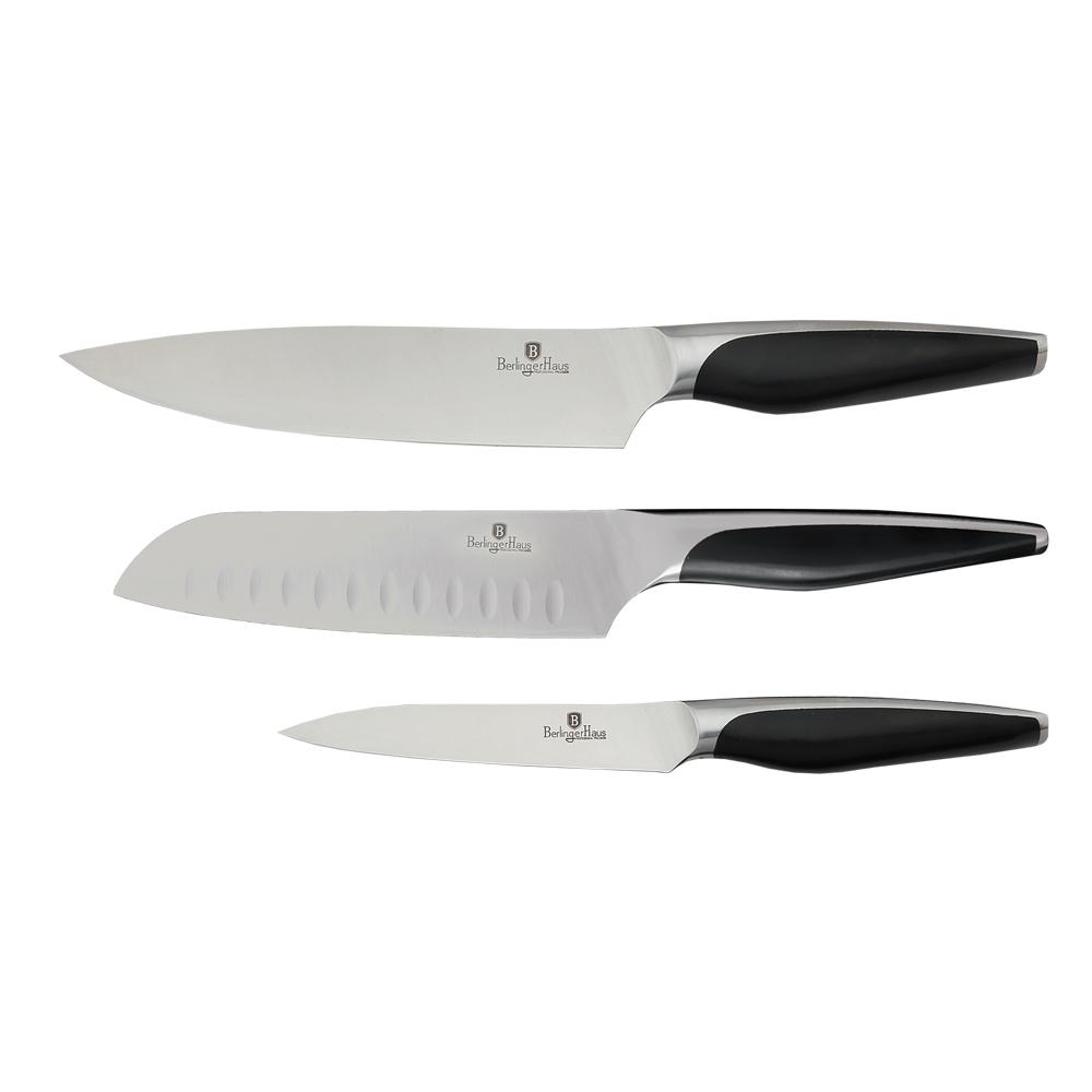 [Limited Time Offer !!!] 3-Piece Knife Set Black Collection