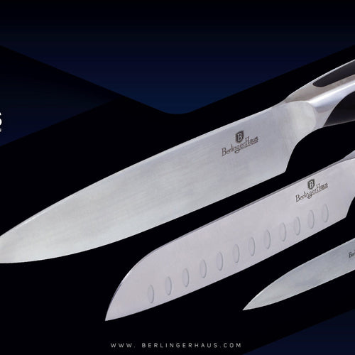 Load image into Gallery viewer, [Limited Time Offer !!!] 3-Piece Knife Set Black Collection
