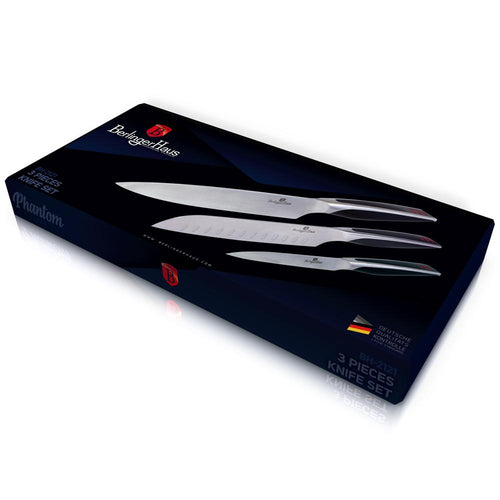 Load image into Gallery viewer, [Limited Time Offer !!!] 3-Piece Knife Set Black Collection
