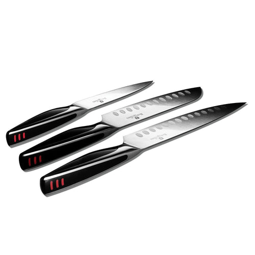 Load image into Gallery viewer, [Limited Time Offer !!!] 3-Piece Knife Set Black Collection
