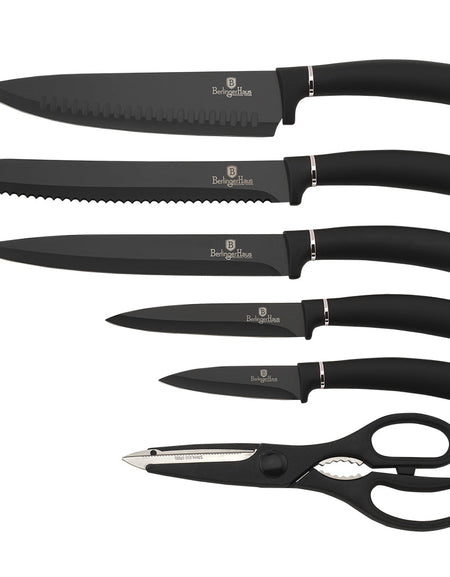 [Limited Time Offer !!!] 7-Piece Knife Set with Mobile Stand