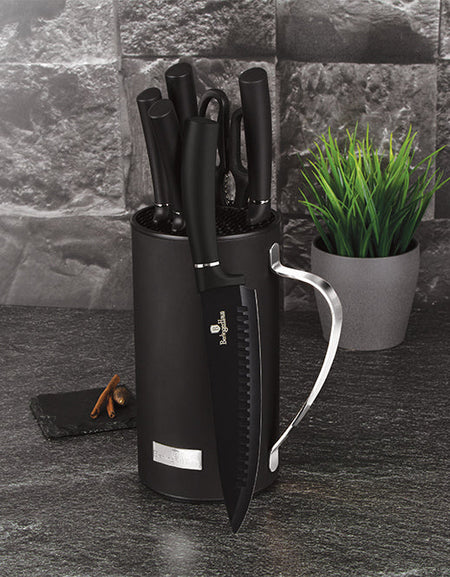[Limited Time Offer !!!] 7-Piece Knife Set with Mobile Stand