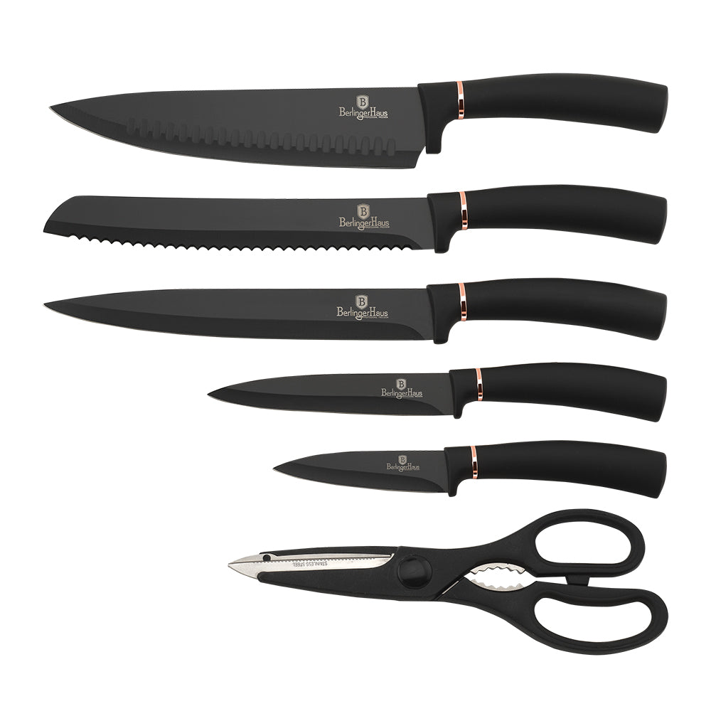 [Limited Time Offer !!!] 7-Piece Knife Set with Mobile Stand