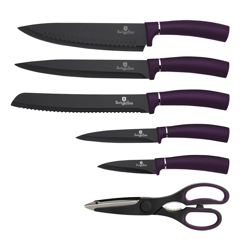 [Limited Time Offer !!!] 7-Piece Knife Set with Mobile Stand