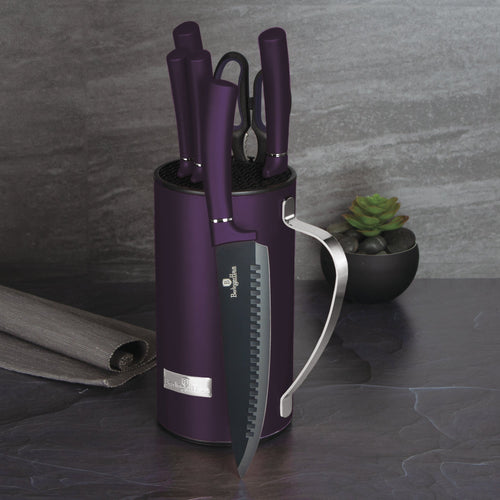 Load image into Gallery viewer, [Limited Time Offer !!!] 7-Piece Knife Set with Mobile Stand
