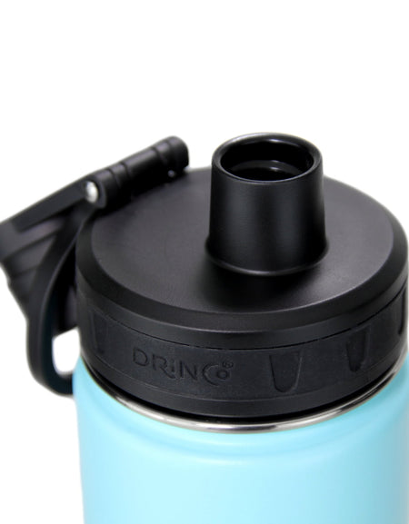 [Limited Time Offer !!!] DRINCO® 22oz Stainless Steel Sport Water Bottle - Morning Sky Blue