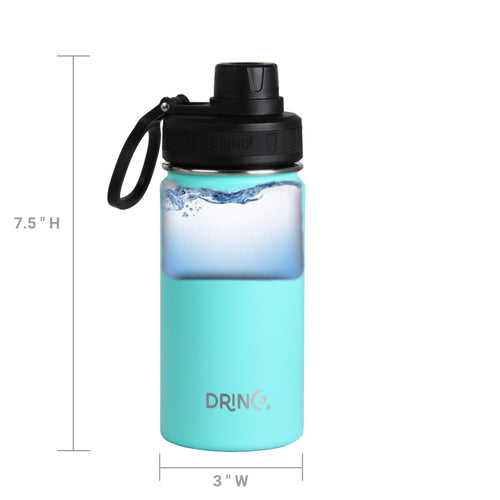 Load image into Gallery viewer, [Limited Time Offer !!!] DRINCO® 14oz Stainless Steel Sport Water Bottle - Teal
