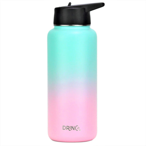 Load image into Gallery viewer, [Limited Time Offer !!!] DRINCO® 32oz Stainless Steel Water Bottle (3 lids) - Macaron
