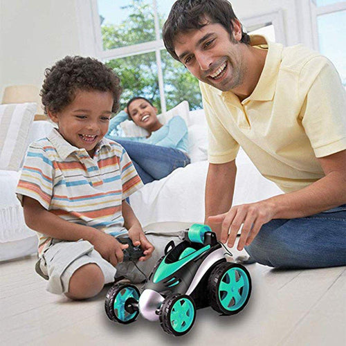 Load image into Gallery viewer, [Limited Time Offer !!!] Wireless Remote Control Jumping Flip Wheels Toy Car
