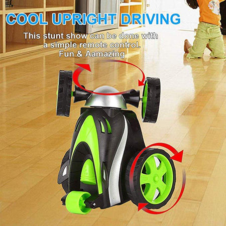 [Limited Time Offer !!!] Wireless Remote Control Jumping Flip Wheels Toy Car