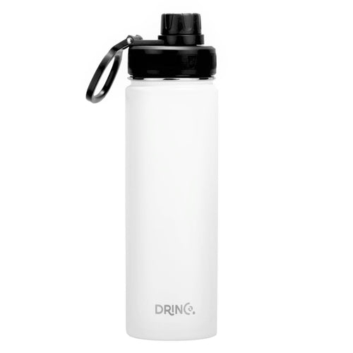 Load image into Gallery viewer, [Limited Time Offer !!!] DRINCO® 22oz Stainless Steel Sport Water Bottle - Artic White
