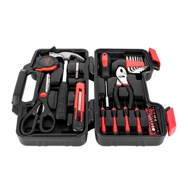 [Limited Time Offer !!!] 39PCS Hand Tool Set Home Measuring Tape Pliers Tool Kit