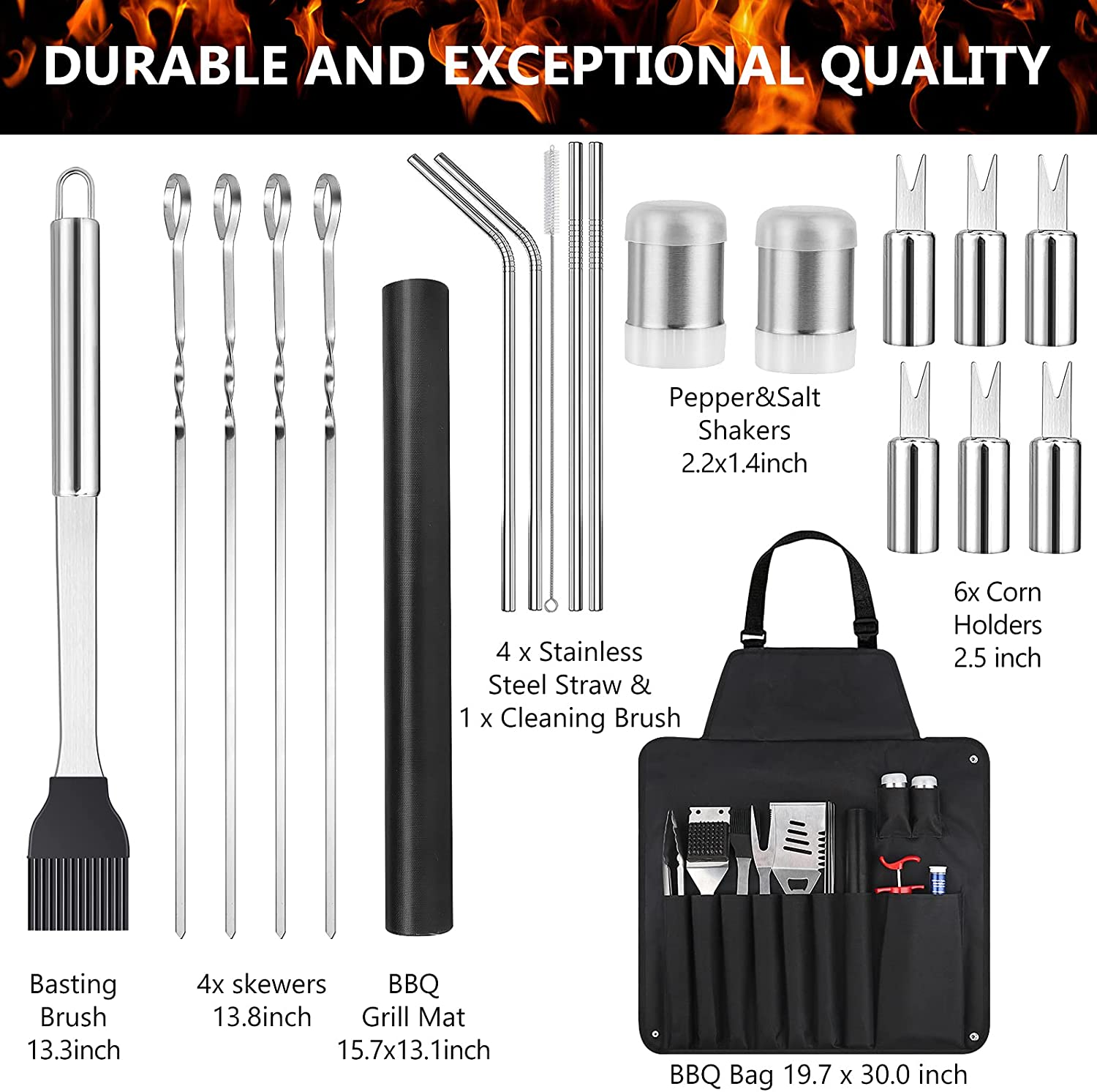 [Limited Time Offer !!!] BBQ Grill Tools Kit